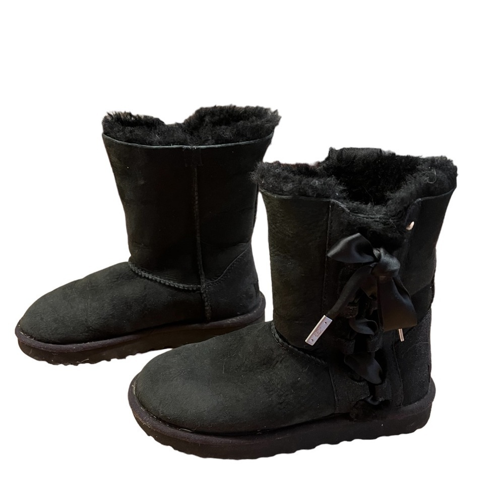 Koolaburra by UGG Victoria Tall Black Suede Boots Size 6​​​​​​